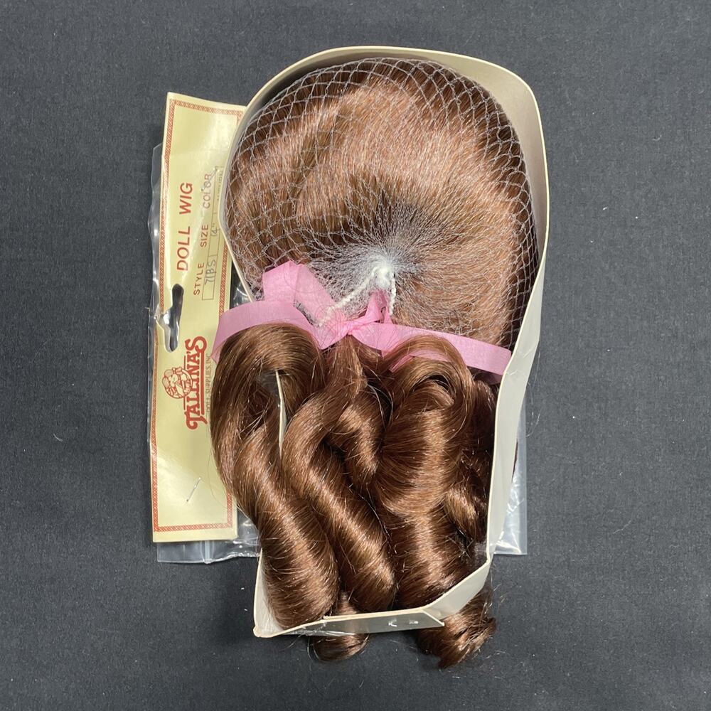 Vtg Tallinas Acrylic Doll Wigs Lot of 10 Various Sizes/Colors Styles 93-802-71BS - Picture 3 of 12